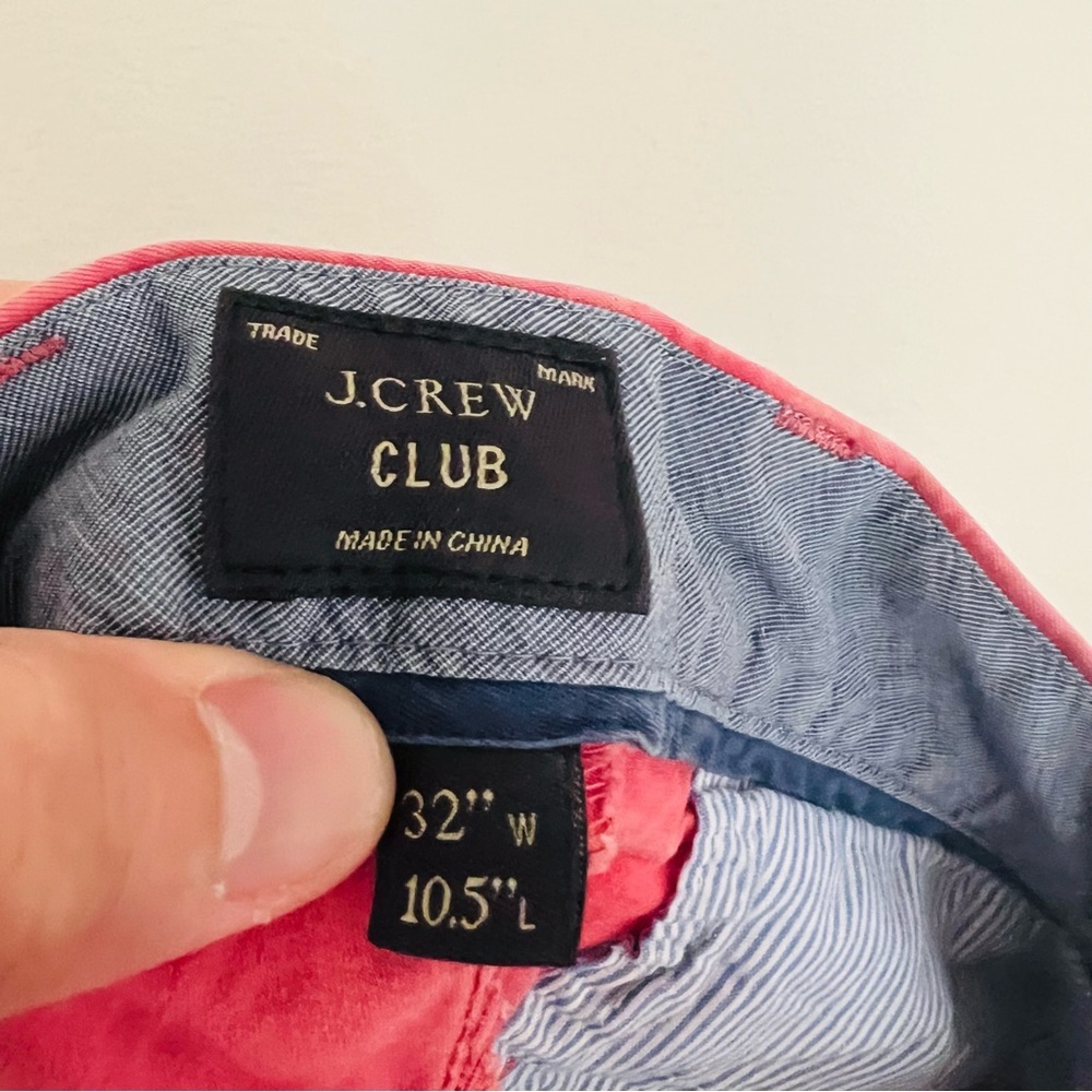 J Crew Men’s Salmon Club Shorts Size 32 - Picture 6 of 6